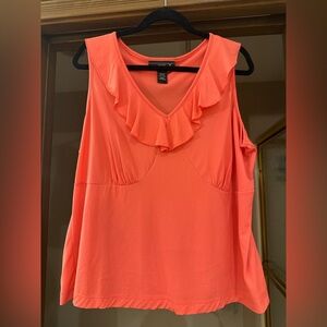 Venezia Coral Pink Tank Top size 18/20